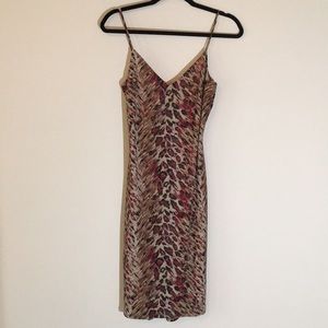 Leopard print dress